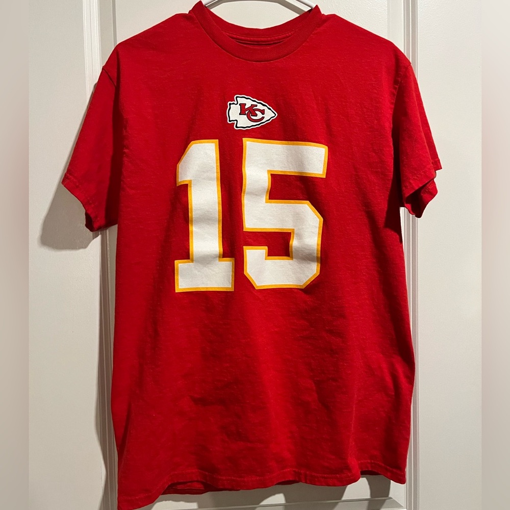 Patrick Mahomes NFL Red Team Apparel Shirt